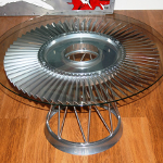 Rolls Royce Fan Blade table higher base